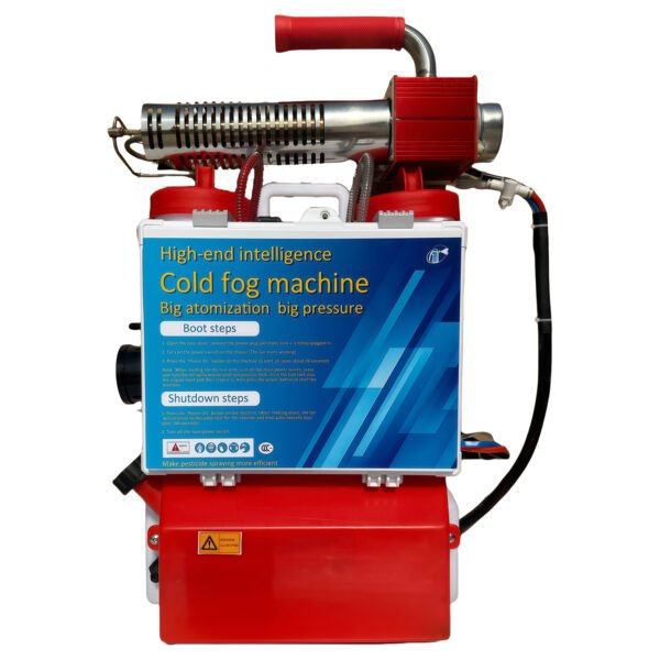 New electric spray cold fog machine intelligent voice dual-purpose high-pressure water mist fog sprayer